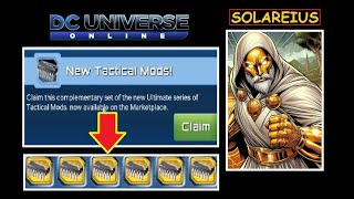 DCUO New FREE To PAY Tactical MODS Ultimate  Battle Tank POV [upl. by Vanny]