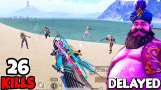 Update is quotDelayedquot And Im About To Lose My Mind • 26 KILLS • BGMI Gameplay [upl. by Dlareme]