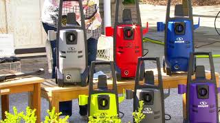 Sun Joe 2100 PSI Max 180 GPM Electric Pressure Washer on QVC [upl. by Kubetz]