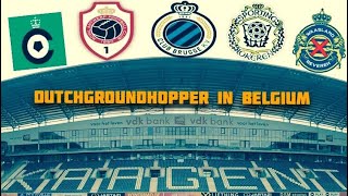 GroundHop In Belgium  Club Brugge Cercle Brugge WaaslandBeveren Lokeren Antwerp FC amp KAA Gent [upl. by Gussie]