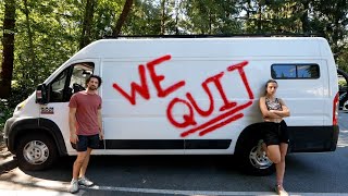 Why We Quit Van Life [upl. by Ana309]