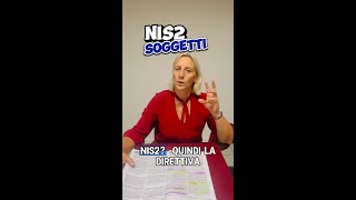 Nis2  Soggetti coinvolti [upl. by Lertsek]