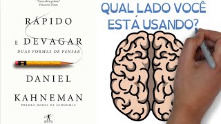 Livro RÁPIDO E DEVAGAR DUAS FORMAS DE PENSAR  de Daniel Kahneman [upl. by Suertemed]