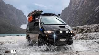 Mitsubishi Delica 4x4 Campervan Built For Overland Adventures Across Americas [upl. by Morley]