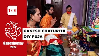 Ganesh Chaturthi 2022 Puja Vidhi How to perform rituals on your own [upl. by Enilada]