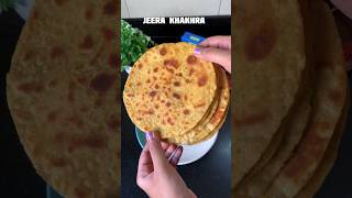 Homemade jeera khakhra jeerakhakhra refresh easybreckfast eveningsnacks chef foodblogger [upl. by Mathis]