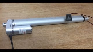 12V DC LongStroke Linear Actuator Gimson Robotics GLA200 [upl. by Rea441]