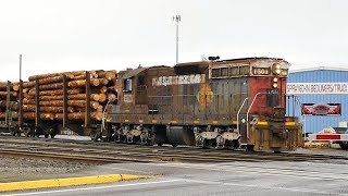 Old Diesel Train PNWR 1501 Part 3 [upl. by Carrelli451]