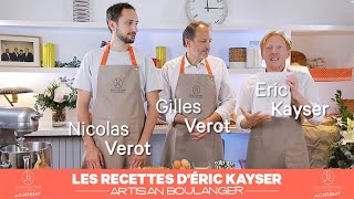 Gilles et Nicolas Verot révèlent à Eric Kayser la recette de leur pâtéencroûte maison [upl. by Eiramalegna791]