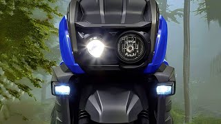 2023 Yamaha New Small Adventure Scooter Brings Rugged New Design  BWs 125 Walkaround and Review [upl. by Wiggins925]