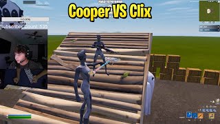 Cooper VS Clix 1v1 Buildfights [upl. by Eri]