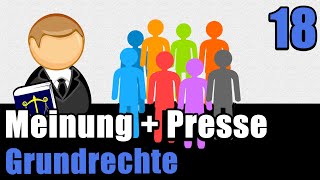 Art 5 I GG  Meinungs und Pressefreiheit  Staatsrecht II 18 [upl. by Urdna]