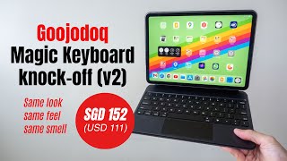 Goojodoq Magic Keyboard 2023 model for the iPad Pro [upl. by Llehcim189]