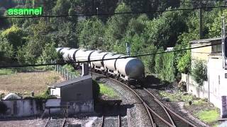 ENLACES FERROVIARIOS EN BETANZOS INFESTA [upl. by Anoerb]