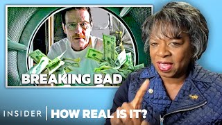 MoneyLaundering Expert Rates 8 MoneyLaundering Scams In Movies and TV  How Real Is It  Insider [upl. by Nylknarf445]