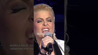 Aurela Gaçe “Nata” Interpretim Live quotAbanian Pop Rock Ladiesquot shorts [upl. by Arraic]