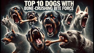 Top 10 Dogs with the Bite Strength to Easily Break [upl. by Gnohc]