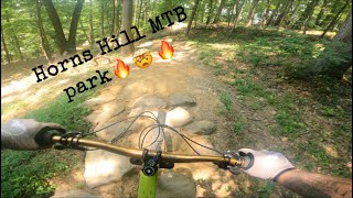 SHUTTLE PARK IN OHIO😳  HORNS HILL MTB PARK [upl. by Bourgeois670]