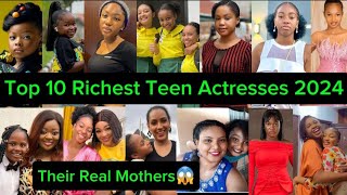 TOP 10 RICHEST KID ACTRESSES THEIR REAL MOTHERS REAL AGE IN 2024 CARS AND MANSIONS 😱 [upl. by Mahau558]