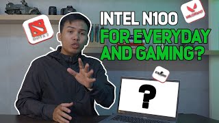 INTEL N100 PROCESSOR BUDGET FRIENDLY LAPTOP FOR EVERYDAY AND GAMING [upl. by Luigino175]