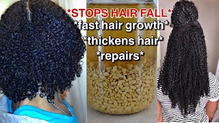 3 ways to use fenugreek seeds for FASTER hair growth stop hair fall [upl. by Ennayar334]