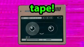 tape  the pocket audio sketchbook [upl. by Holt]