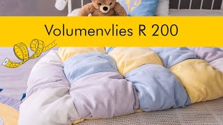 Volumenvlies R 200  Vlieseline  einfach erklärt [upl. by Corny]