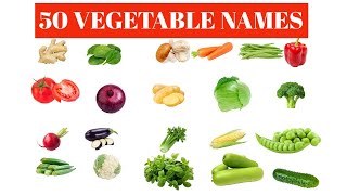 Vegetables names Learn vegetable names in English English Vocabulary [upl. by Duston]