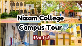 Nizam College Campus Tour part2  Top Degree College in Hyderabad [upl. by Ailemac101]