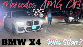 Mercedes AMG C43 VS BMW X4 Who Won [upl. by Rambort453]