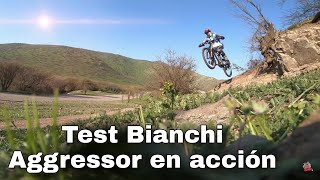 Test Bianchi Aggressor dsx 😱266 Proyecto MTB Económica [upl. by Aihsekat]