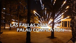 SINDSSYG FYRVÆRKERI COMPILATION  LAS FALLAS 2023  PALAU [upl. by Madelle392]