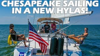 Chesapeake Sailing on a 2019 Hylas 48  S4E25 [upl. by Ahseit]