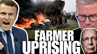 The FARMER PROTESTS are BACK and WILDER than ever [upl. by Pilif]