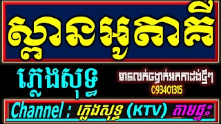 ស្ពានអូរតាគី ភ្លេងសុទ្ធ អកកាដង់ otaki bridge bcambodia karaoke cover new version Yamaha [upl. by Maier]