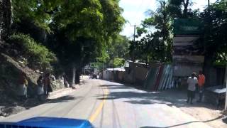 PortauPrince Haiti  Route de Kenscoff Laboule [upl. by Ilse]