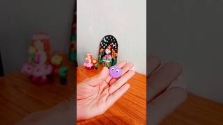 mini purple clay charm 💟 cute mini purple diy clay art love shorts trending tiktok [upl. by Noiek]