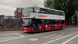 London Superloop Bus Ride Route SL9 Full Journey From Harrow To Heathrow Central [upl. by Schaaff]