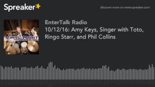 101216 Amy Keys Singer with Toto Ringo Starr and Phil Collins [upl. by Emmerie167]