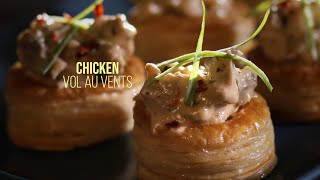 Chicken Vol au Vents Recipe [upl. by Innavoig]