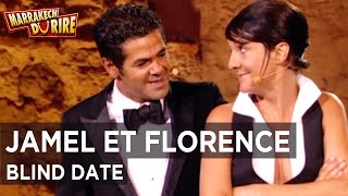 Jamel Debbouze et Florence Foresti  Blind date  Marrakech du Rire 2011 [upl. by Dorris192]