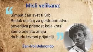 Misli velikana  ZanPol Belmondo  Tv Ras [upl. by Harry]