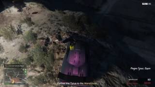 GTA Online Vehicle Cargo Mission Stealing Tyrus ImportExport [upl. by Kristoffer416]