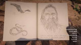 RDR2 Arthurs Journal well made 100 compendium and landmarks including all forbidden and very rare [upl. by Sedgewick696]