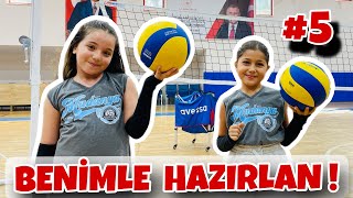 KURS VLOG  Voleybol Kursuna Benimle Hazırlan 5 [upl. by Ettelloc124]