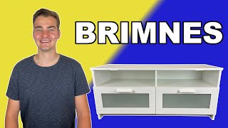 Step by Step  Brimnes TV Bench IKEA Tutorial [upl. by Enyawal]