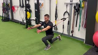 Half Kneeling Dorsiflexion Band Press [upl. by Entirb386]