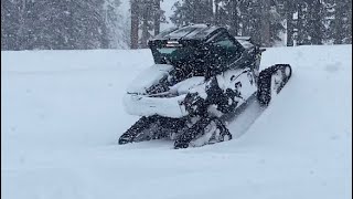 Snow Day with the Tracked Polaris General amp Ranger [upl. by Carothers]