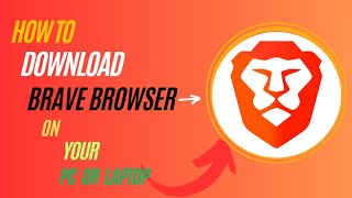 How to download brave browser on windows 81011 [upl. by Anolla]