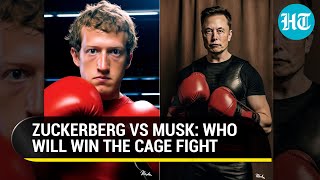 Elon Musk Vs Mark Zuckerberg Rules Of Cage Fight Explained  Watch When Its Happening [upl. by Rabush]